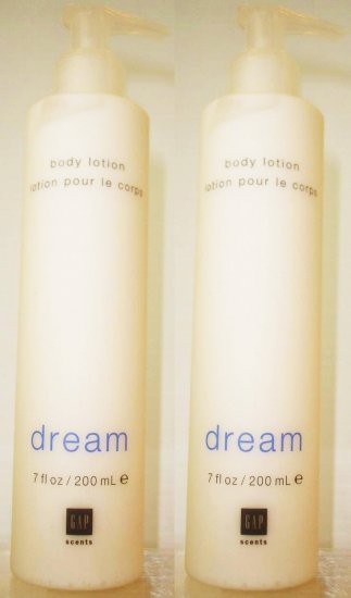 2 x GAP DREAM BODY LOTION MADE IN USA FULL SIZE 7 OZ
