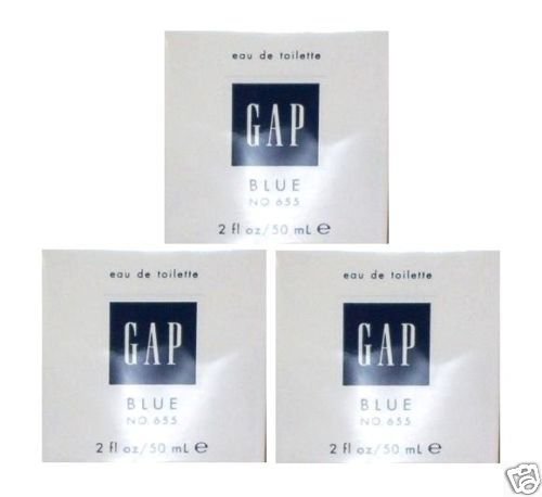 3 GAP BLUE FOR HER NO 655 EDT PERFUME PARFUME FULL SIZE