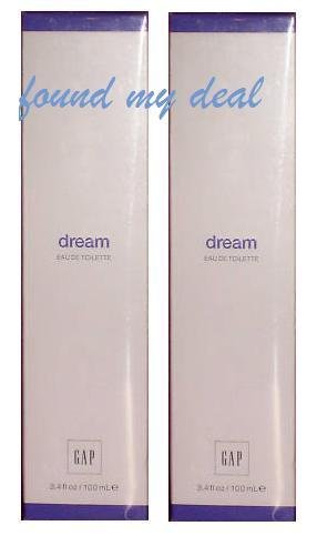 NEW GAP DREAM EAU DE TOILETTE NEW PACKAGE SEALED 3.4 OZ