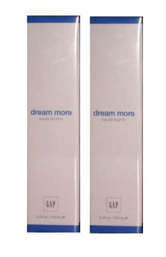 2 NEW GAP DREAM MORE EAU DE TOILETTE MADE IN USA 3.4 OZ
