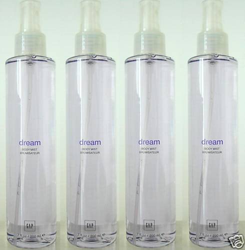 4x NEW GAP DREAM FRAGRANCE SPRAY MIST HTF SEALED 7 OZ