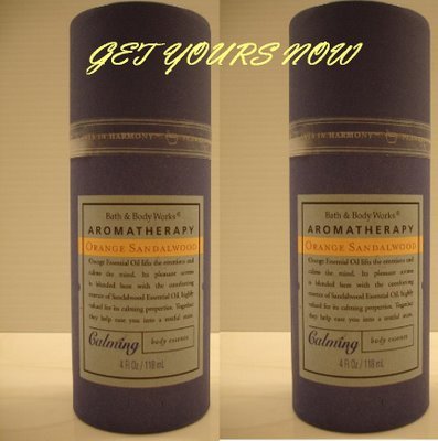 2x BATH BODY WORKS ORANGE SANDALWOOD BODY ESSENCE SPRAY