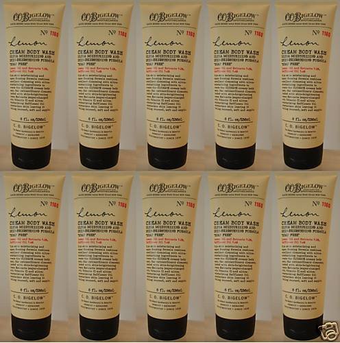 10 x BATH BODY WORK BIGELOW LEMON BODY WASH FULL SIZE