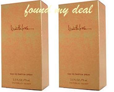2x VICTORIA SECRET BREATHLESS PERFUME PARFUM 2.5 OZ NEW