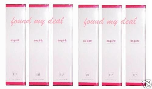 6 GAP SO PINK EAU DE TOILETTE NEW PACKAGE 100 ml/ 3.4oz