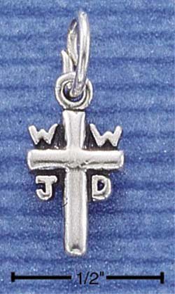 STERLING SILVER JEWELRY SMALL CROSS (ch70)