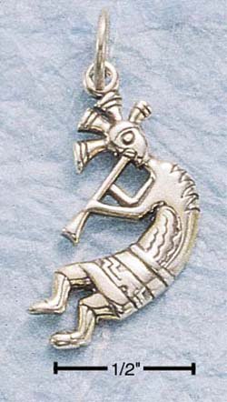 STERLING SILVER JEWELRY KOKOPELLI CHARM (ch395)