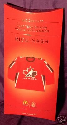 Team Canada This is an All New & Highly Collectible Mini Jersey of Rick Nash # 61