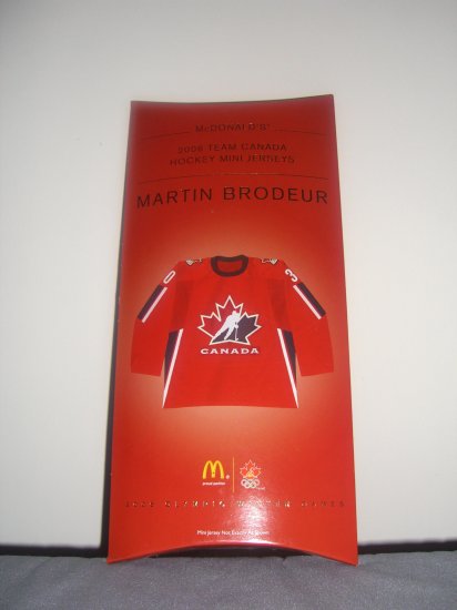 All New & Highly Collectible Mini Jersey of Martin Brodeur # 30