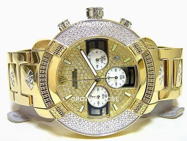 New Aqua Master Large Round 20 Diamond 2TONE Watch