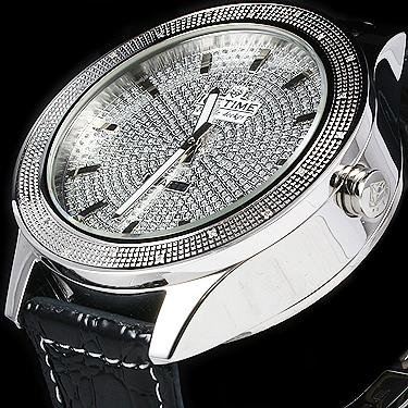 IceTime 20 Diamond Double Decker 48mm Watch Silver Face