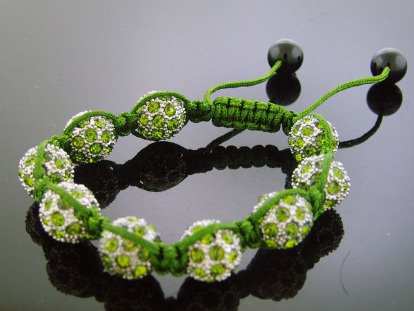 Unisex Big Bead CZ Shamballa Bracelet 12MM 8Inch