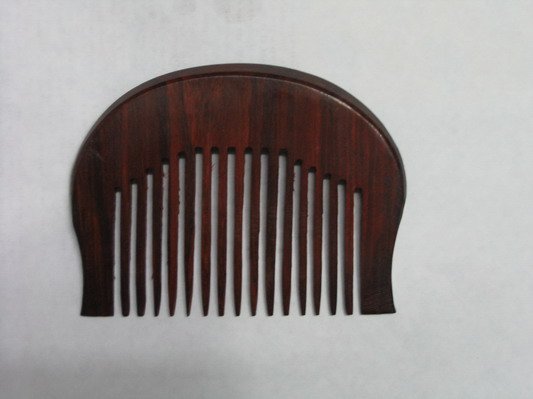 (4 Pieces in Stock) 4 Inch Hand Made Rosewood Kangha