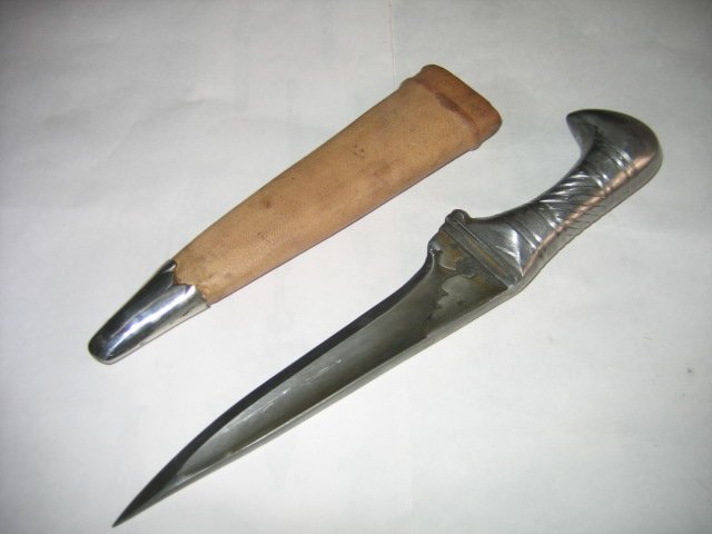 (SHIPPING INCLUDED) Puratan Design 11" Sarabloh (Tankpin) Pech Kabaj - High Quality / Hand Made