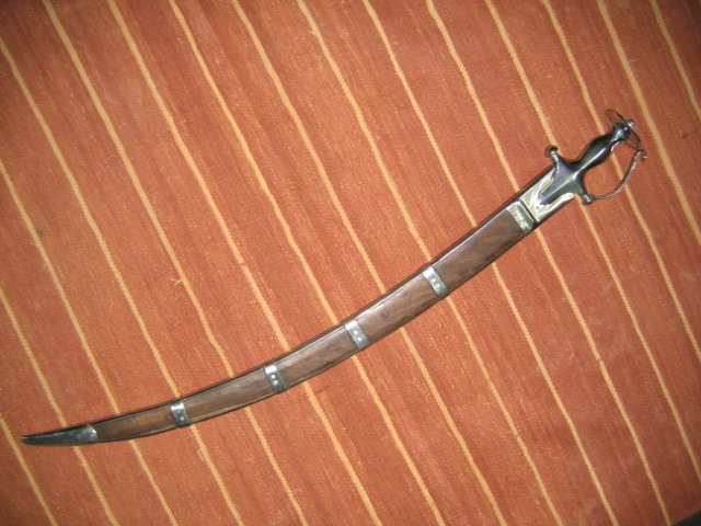 (Free Shipping) 3ft Ratoval Made Wooden Cover Kirpan (1 in Stock)