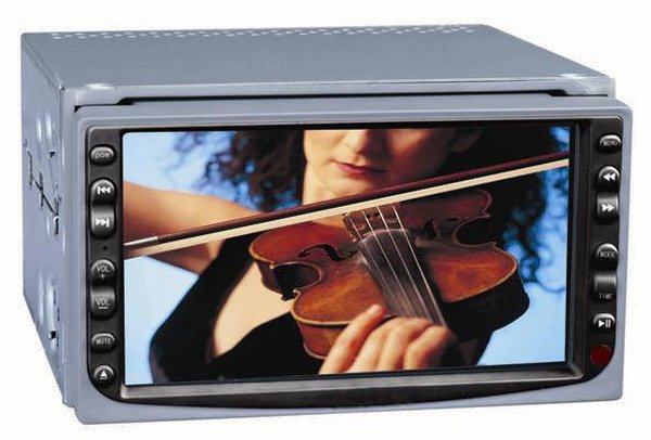 Two din size auto flip down car DVDTFT-LCD car DVD/TV player 85, Car DVD players, Car Electronics