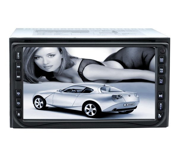 Two din size auto flip down car DVDTFT-LCD car DVD/TV player 8606, Car DVD players, Car Electronics