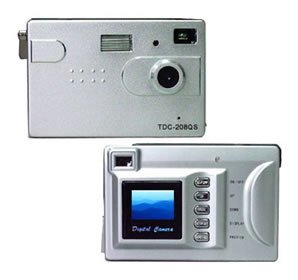 1.3M CMOS sensor interpolated to 3.0M digital camera ( TDC-138QS ), Digital Cameras, Electronics