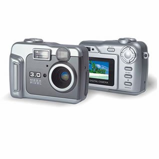 3.0M CMOS sensor interpolated to 4.0M digital camera ( TDC-306AT ), Digital Cameras, Electronics