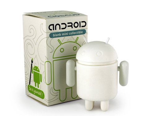 Genuine Android Mini Collectible Series - DIY White