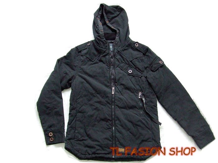 New arrival G-Star raw mans trooper winter jacket/coat ,color black,#:0904