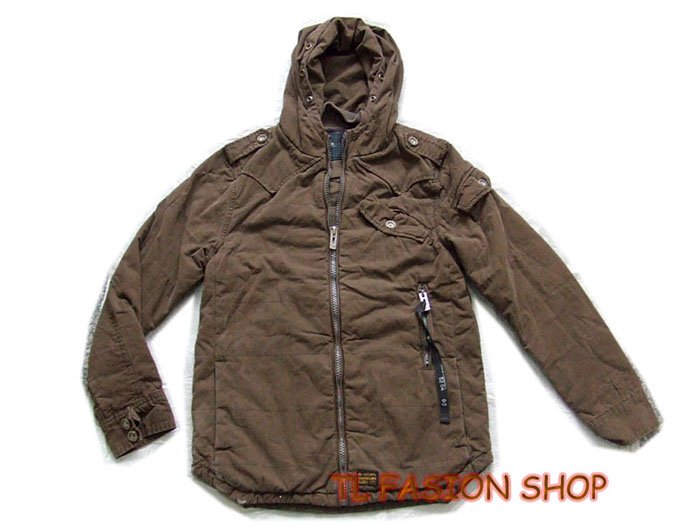 New arrival G-Star raw mans trooper winter jacket/coat,color brown, #:0904