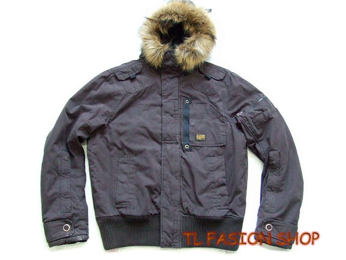 New arrival G-Star raw mans Polai Combat winter jacket/coat color purple#:0706