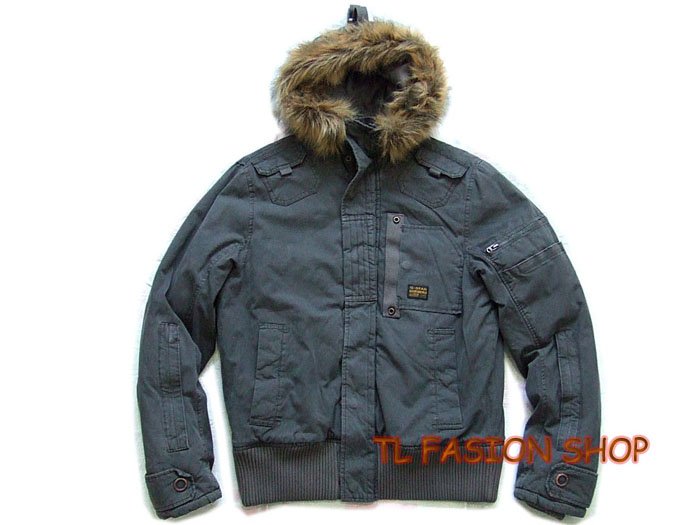 New arrival G-Star raw mans Polai Combat winter jacket/coat color Gray,#:0706