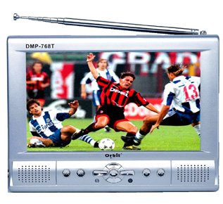 MP4/DIVX Player 40GB HDD, 7inch LCD Screen 480x234xRGB, TV