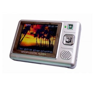 MP4 Player 512MB, SD/MMC card reader 2.5 inch Screen