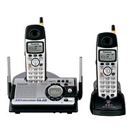 Panasonic KX-TG5439PK 5.8 GHz FHSS GigaRange Dual-Handset