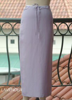 Silk-linen Skirt