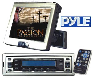 6 Inch Motorized In-dash Monitor With Radio And Tv Tuner