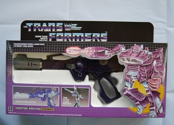 Transformers G1 Shockwave Reissue KO Brand New A
