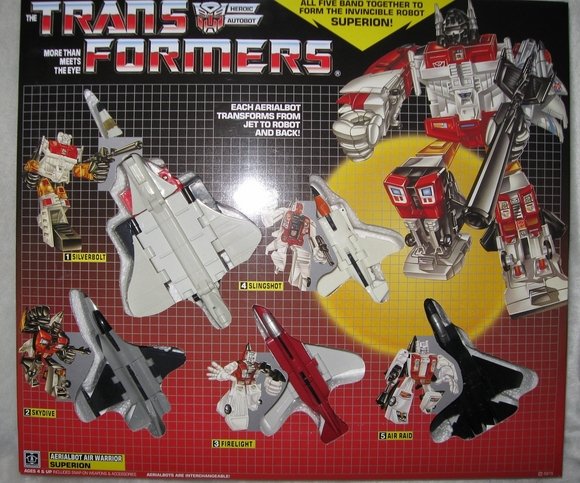 Transformers G1 SUPERION Reissue KO Brand New C