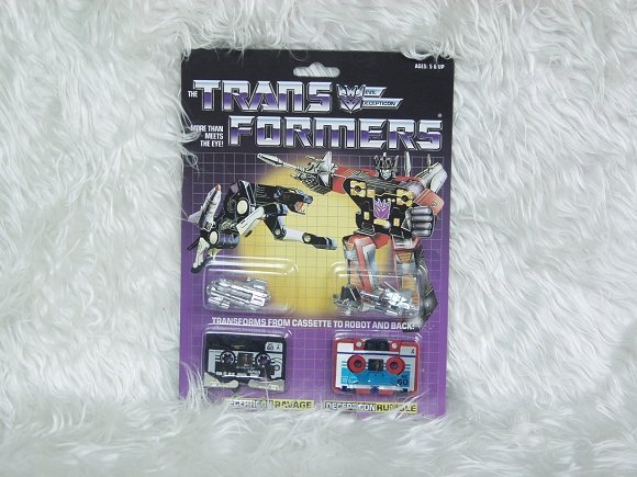 Transformers G1 RAVAGE & RUMBLE Reissue KO O