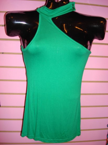 HOT GREEN CLUBBING TOP SIZE SMALL 2 - 4