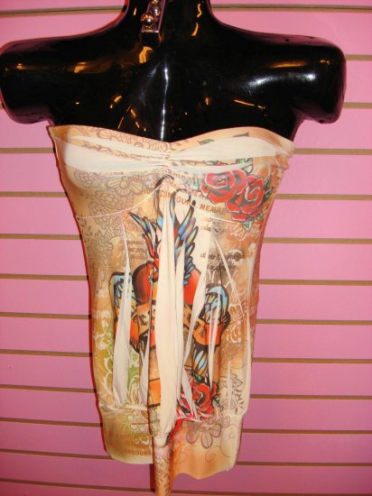 HOT SUBLIMATION PRINT TUBE TOP SIZE SMALL 2 - 4