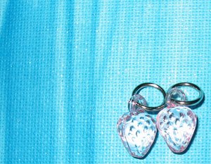 Sweet Acrylic Crystal Strawberry