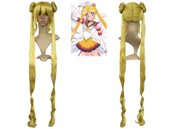 Pretty Soldier Sailormoon ( Sailor Moon ) Wig!