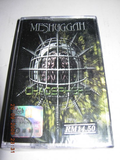 MESHUGGAH - CHAOSPHERE (MALAYSIA CASSETTE)