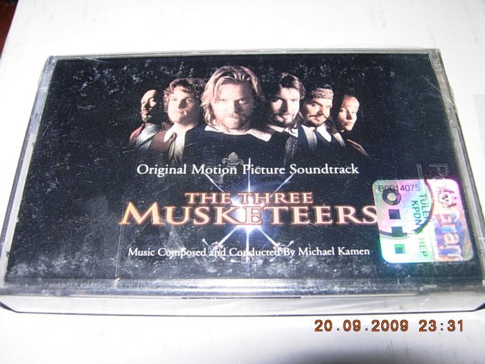 THE THREE MUSKETEERS ORIGINAL MUSIC SOUNDTRACK (MALAYSIA CASSETTE)
