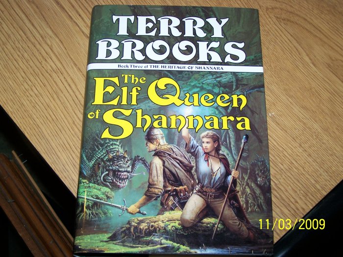The Elf Queen of Shannara by Terry Brooks hardback