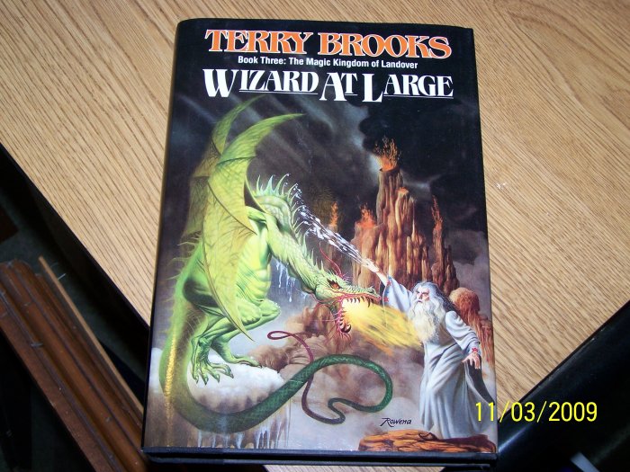 Wizard at Large by Terry Brooks Hardback