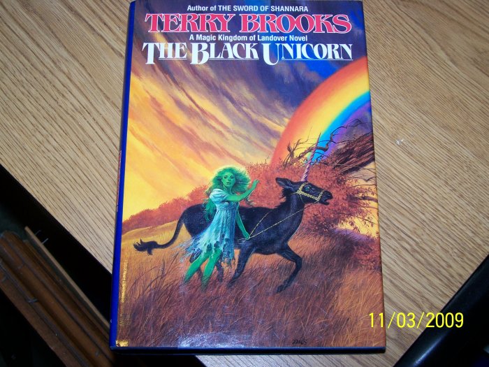 The Black Unicorn by Terry Brooks hardcover