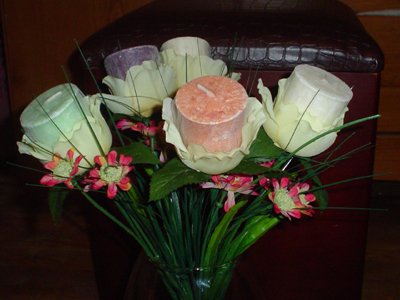 Votive Rose Bouquet