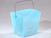 Lt. Blue Take Out Container