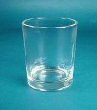 Single Clear Votive Holder