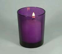 6 pack Purple Votive Holders