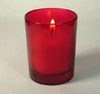 6 pack Red Votive Holders